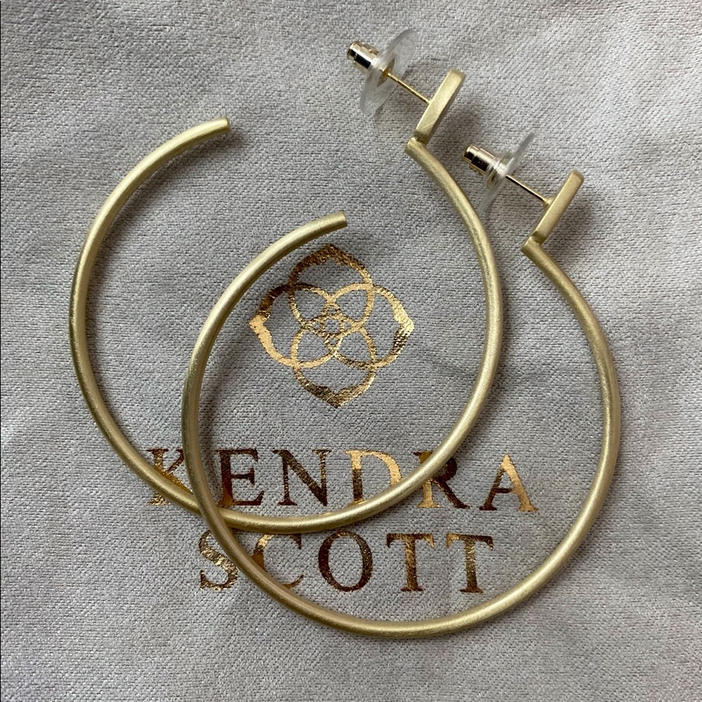 Kendra Scott - Pepper Hoop Earrings in Gold